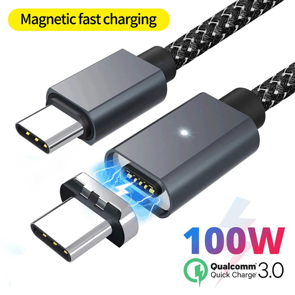 100W Magnetic Charging Cable for iPhone 17 16 Pro Max Samsung Tablet LG Fast Charging Magnetic Cable
100W Magnetic Charging Cable for iPhone 17 16 Pro Max Samsung Tablet LG Fast Charging Magnetic Cable