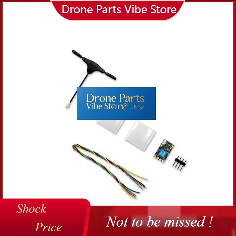 DParts1ELRS915 Dual 2.4G 915Mhz Diversity Receiver With T Type Antenna Accessories For UAV FPV Racing Drone Flying Machine
DParts1ELRS915 Dual 2.4G 915Mhz Diversity Receiver With T Type Antenna Accessories For UAV FPV Racing Drone Flying Machine