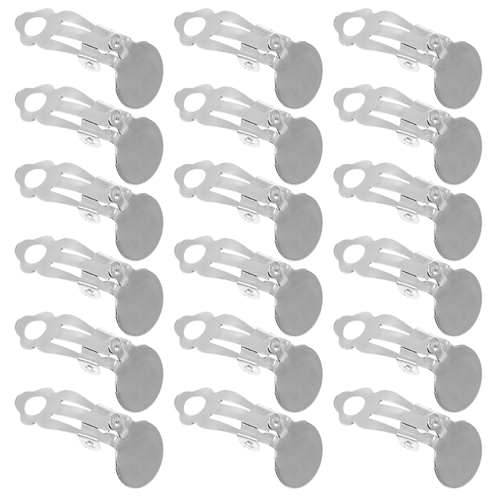 100 Pcs Ear Clip Accessories Round Earring Hooks Non Pierced DIY Supplies Jewelry Making Metal Durable Smooth No Fading
100 Pcs Ear Clip Accessories Round Earring Hooks Non Pierced DIY Supplies Jewelry Making Metal Durable Smooth No Fading