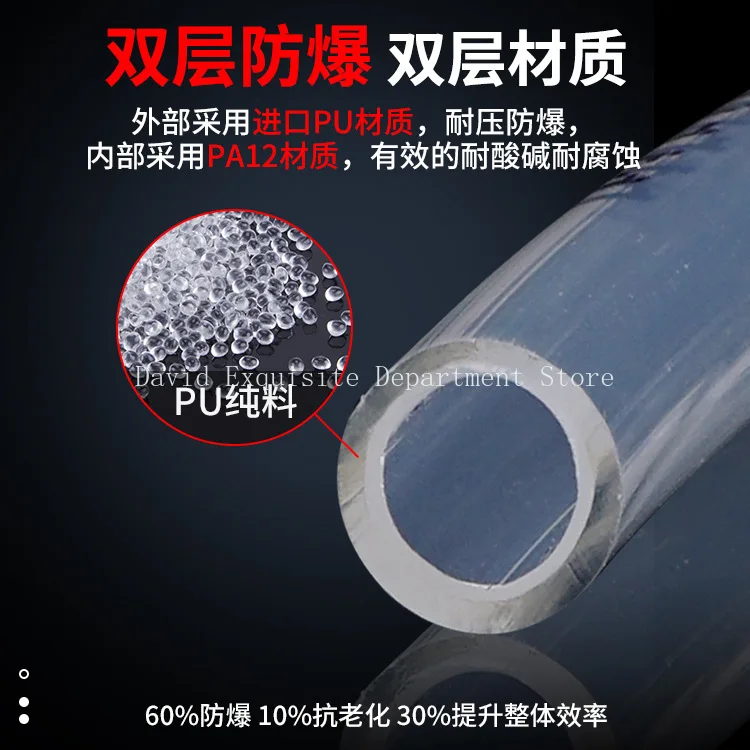 PUA Tube Corrosion Resistant Double Layer Thickened PU + PA12 Tube Paint Coating Oil Delivery Paint and Oil Transfer Spray Hose
PUA Tube Corrosion Resistant Double Layer Thickened PU + PA12 Tube Paint Coating Oil Delivery Paint and Oil Transfer Spray Hose