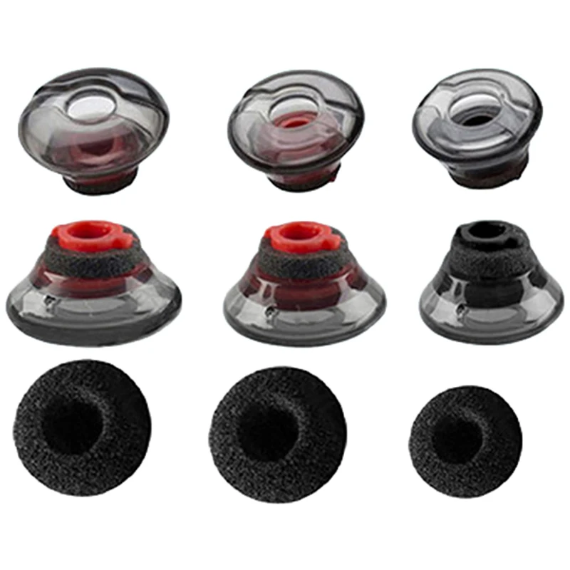 1PC Earplug Earphone Tip Soft Silicone Ear Pads Earbuds Tips Eargels Black Foam Accessories For Voyager 5200 Earplugs.
1PC Earplug Earphone Tip Soft Silicone Ear Pads Earbuds Tips Eargels Black Foam Accessories For Voyager 5200 Earplugs.
