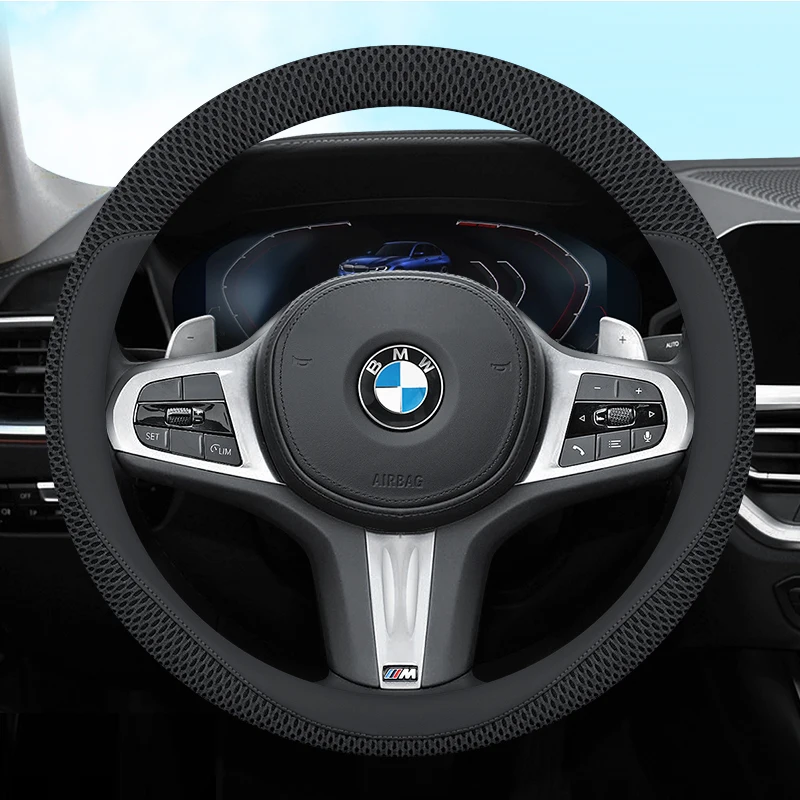 Car Steering Wheel Cover For BMW X5 E53 2000 - 2006 -2018 wear resistant Sweat absorption non-slip Auto Accessories
Car Steering Wheel Cover For BMW X5 E53 2000 - 2006 -2018 wear resistant Sweat absorption non-slip Auto Accessories