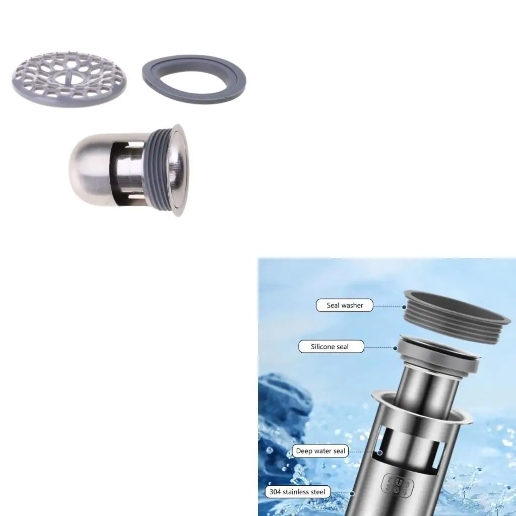 Shower Floor Drain Odor Stopper Easy Install Deodorant Efficient Water Drainage Shower Plug Cover for Bathroom & Kitchen
Shower Floor Drain Odor Stopper Easy Install Deodorant Efficient Water Drainage Shower Plug Cover for Bathroom & Kitchen