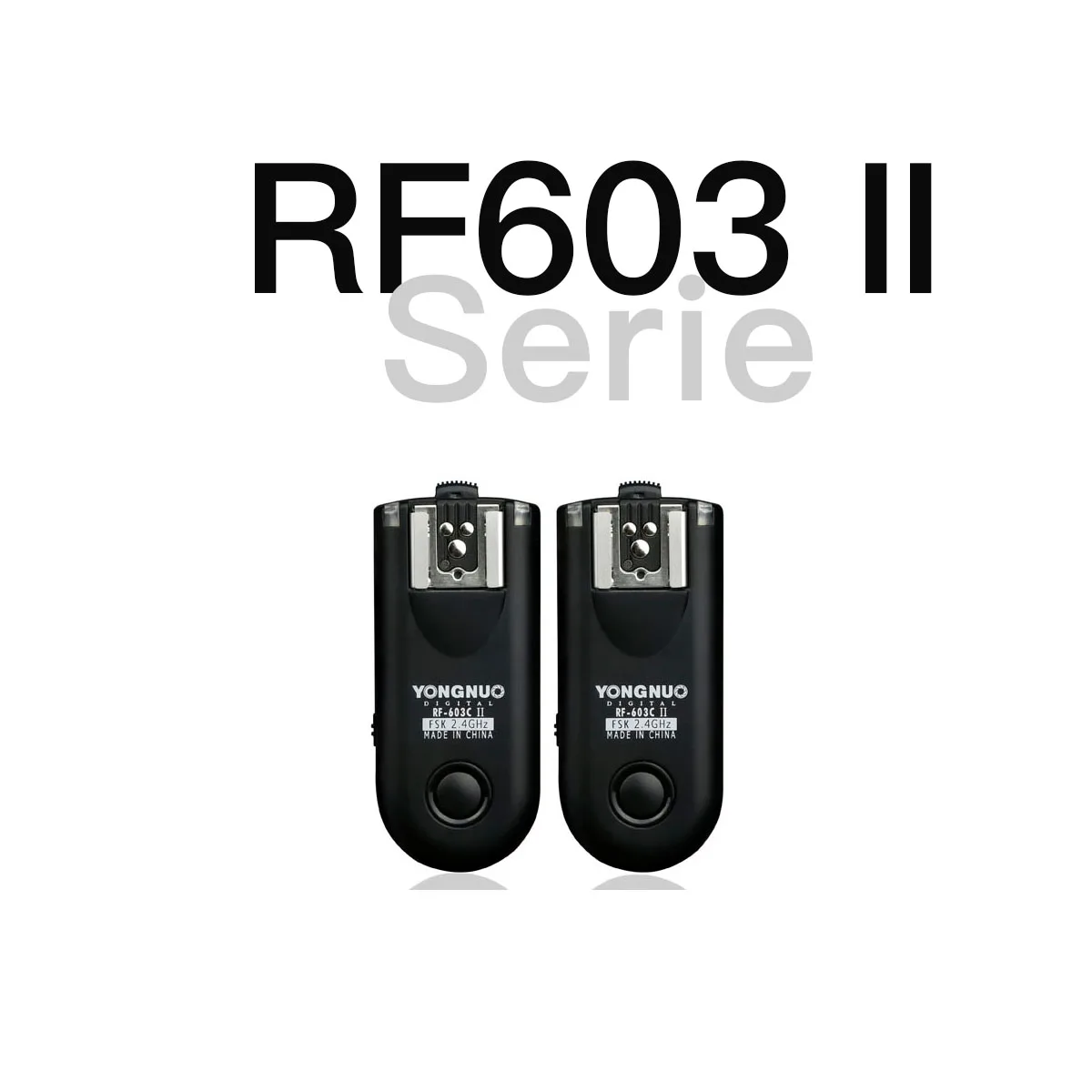 Yongnuo RF-603 II RF 603 II Wireless Flash Trigger 2 Transceivers for NIKON D7000 or For Canon 5D 7D 100D or Sony A100
Yongnuo RF-603 II RF 603 II Wireless Flash Trigger 2 Transceivers for NIKON D7000 or For Canon 5D 7D 100D or Sony A100