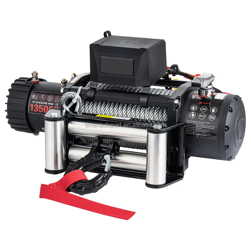 Electric Winch Steel Rope Outdoor 4x4 12volt Winch With Wireless Remote Boat Trailer Crane Heavy Duty Trailer Winch 13500LBS
Electric Winch Steel Rope Outdoor 4x4 12volt Winch With Wireless Remote Boat Trailer Crane Heavy Duty Trailer Winch 13500LBS