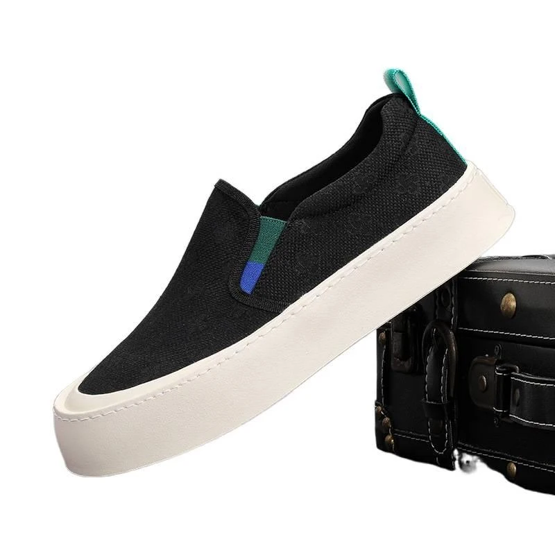 New Spring Men's Shoes Chinese Style Breathable Plaid Shoes No-Lace Men's Low-Top Casual Canvas Shoes
New Spring Men's Shoes Chinese Style Breathable Plaid Shoes No-Lace Men's Low-Top Casual Canvas Shoes