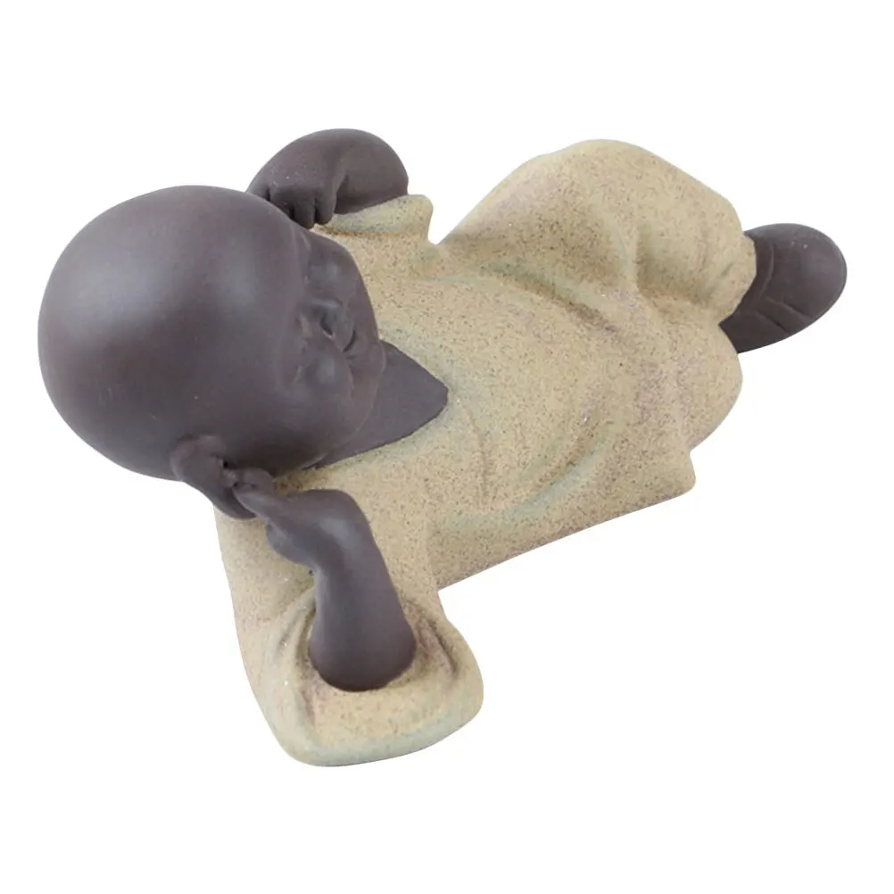 Monk Shaped Tea Pet Ornament Smooth Safe Material for Desktop Study Hotel Room Decor Unique Creative Ceramic Craft Accessory
Monk Shaped Tea Pet Ornament Smooth Safe Material for Desktop Study Hotel Room Decor Unique Creative Ceramic Craft Accessory