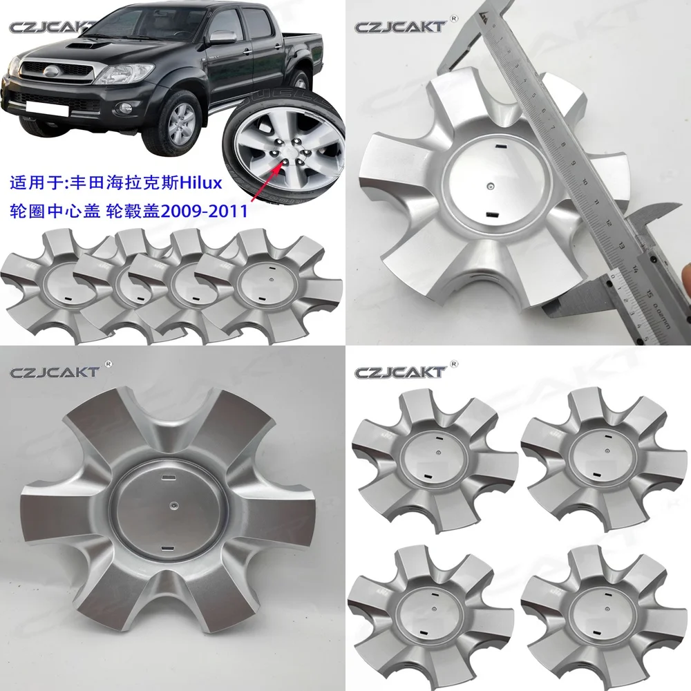 Wheel Center Cap Hub Cap for Toyota Hilux 2009 2010 2011 Car Accessories Automotive Parts Wheel Trim Cover OEM Replacement
Wheel Center Cap Hub Cap for Toyota Hilux 2009 2010 2011 Car Accessories Automotive Parts Wheel Trim Cover OEM Replacement