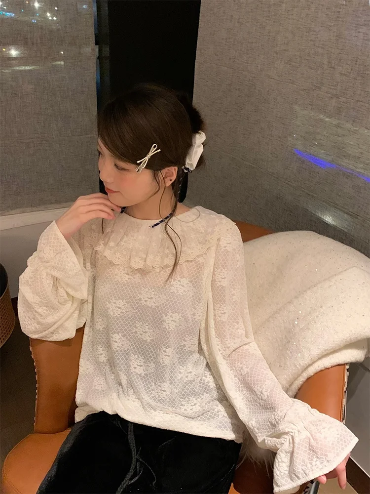 Женская хлопковая футболка SngSle в винтажном стиле с кружевным воротником-стойкой, приталенная, с длинным рукавом, круглым вырезом, без рукавов
Женская хлопковая футболка SngSle в винтажном стиле с кружевным воротником-стойкой, приталенная, с длинным рукавом, круглым вырезом, без рукавов