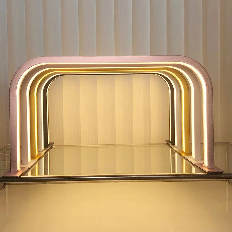 New U Shape Half Moon Nail Lamp bauty Work Eyelash Extension Eyebrow Light Led Nails Table Lamp Shop Supplies
New U Shape Half Moon Nail Lamp bauty Work Eyelash Extension Eyebrow Light Led Nails Table Lamp Shop Supplies