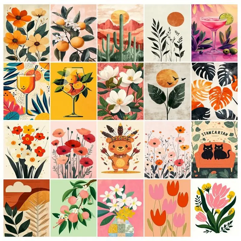 GATYZTORY Diy Painting By Numbers illustration On Canvas Acrylic Paint Handicraft Art Flowers Painting Numbers Diy Gift Home Dec
GATYZTORY Diy Painting By Numbers illustration On Canvas Acrylic Paint Handicraft Art Flowers Painting Numbers Diy Gift Home Dec