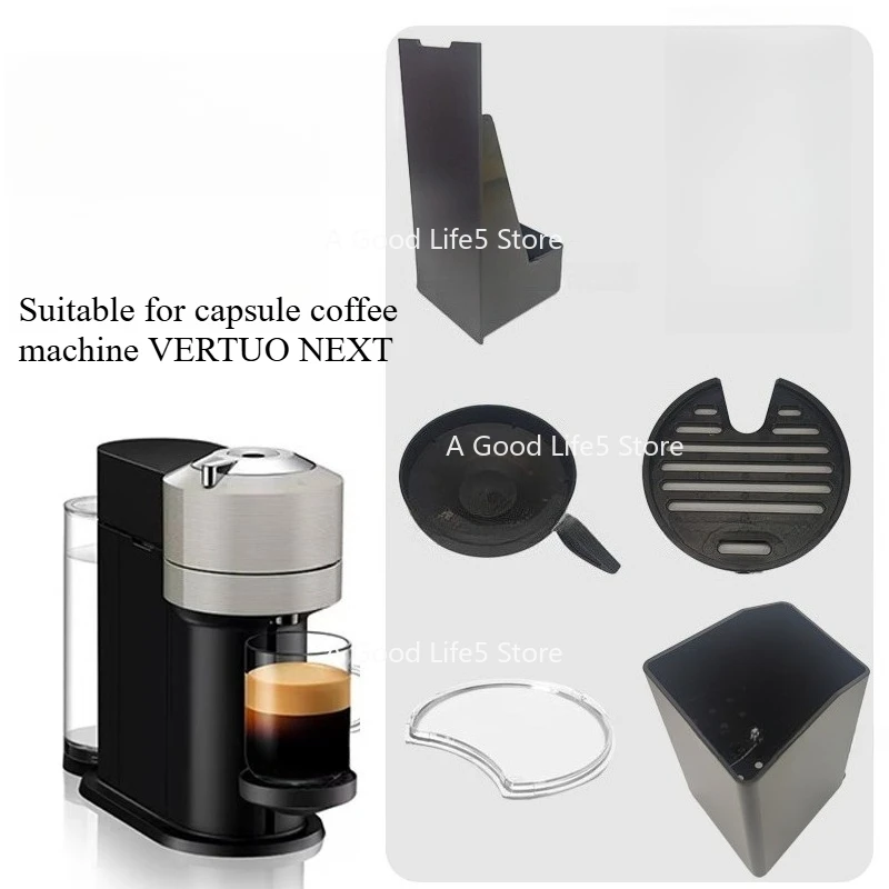 Подходит для машины Nespresso Vertuo Next, аксессуар, капсульная коробка, резервуар для воды, поддон для капель, держатель для чашки
Подходит для машины Nespresso Vertuo Next, аксессуар, капсульная коробка, резервуар для воды, поддон для капель, держатель для чашки