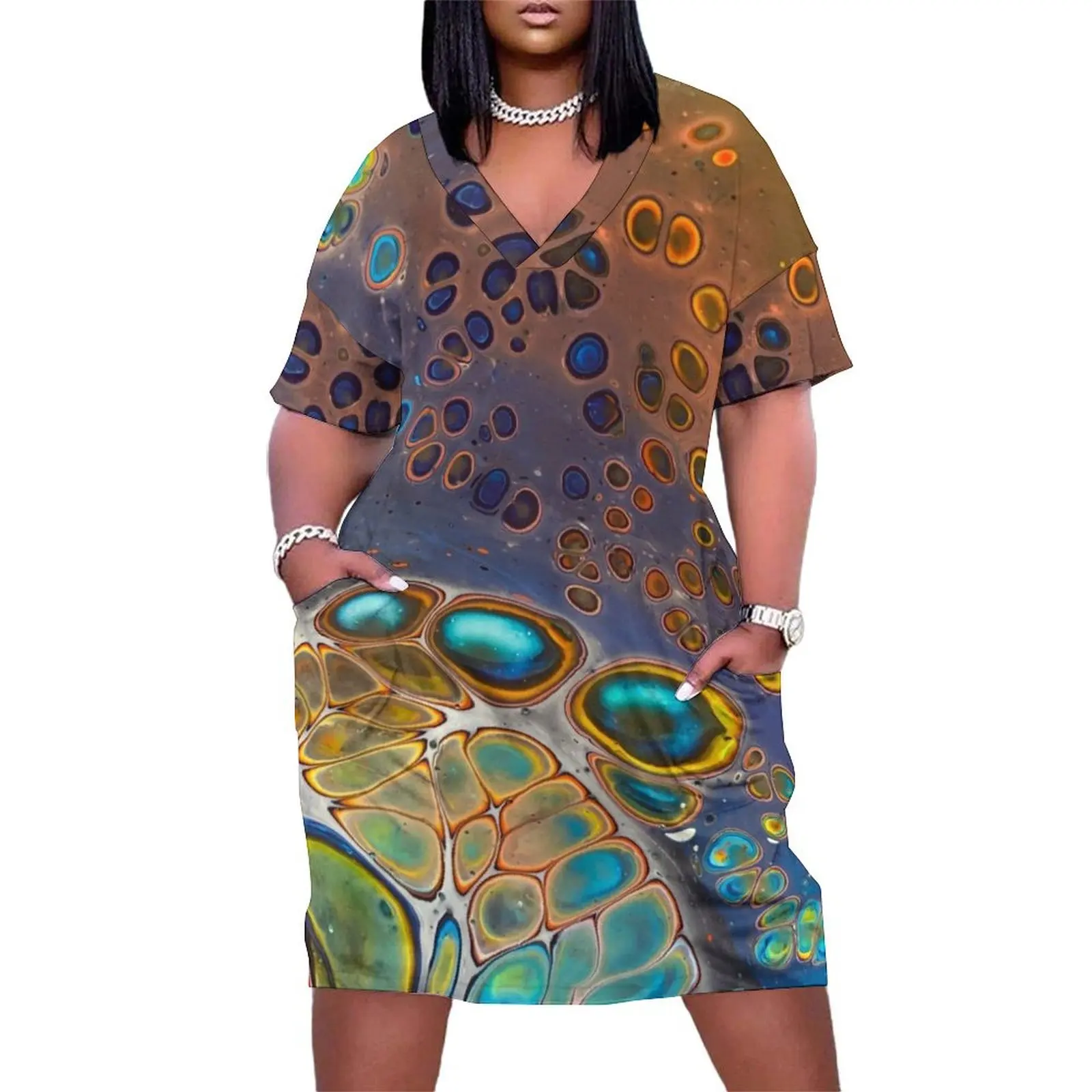 Rainbows In Space Loose Pocket Dress fairy dress dress dresses Women's summer long summer woman 2025
Rainbows In Space Loose Pocket Dress fairy dress dress dresses Women's summer long summer woman 2025