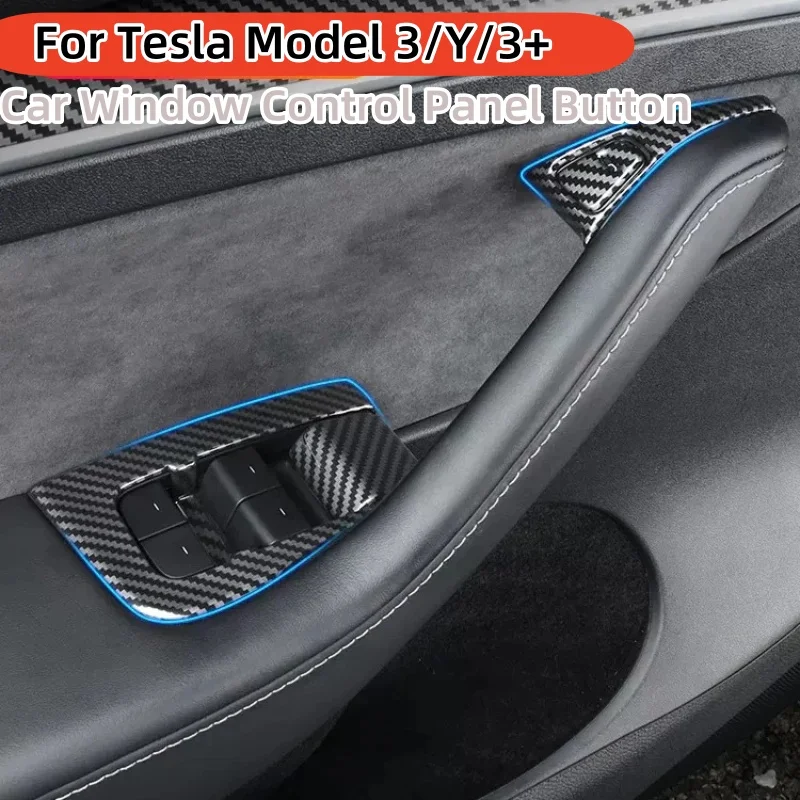 For Tesla Model3/Y Window Control Panel Button Decor Sticker Door Switch Trim Frame Cover LHD 2017-2023 New Model3 Highland 2024
For Tesla Model3/Y Window Control Panel Button Decor Sticker Door Switch Trim Frame Cover LHD 2017-2023 New Model3 Highland 2024