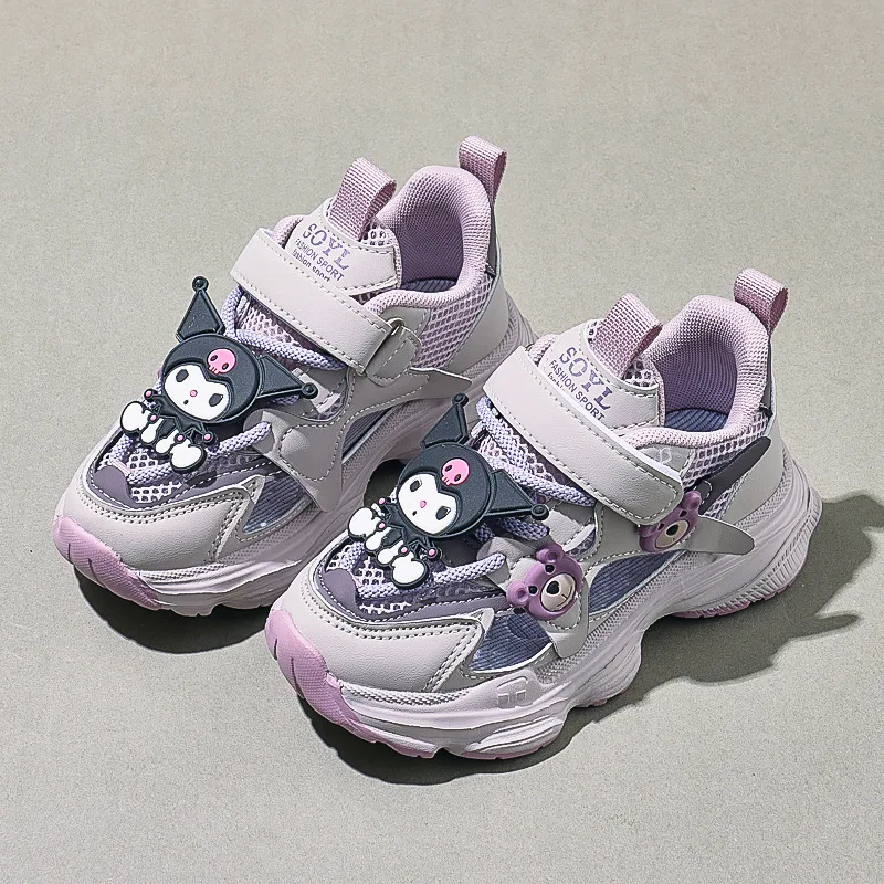Kuromi Anime Kawaii Sanrio Girly Heart Casual Shoes Summer Cute Cartoon Children Sports Sneakers Breathable Shoes Gifts for Kids
Kuromi Anime Kawaii Sanrio Girly Heart Casual Shoes Summer Cute Cartoon Children Sports Sneakers Breathable Shoes Gifts for Kids