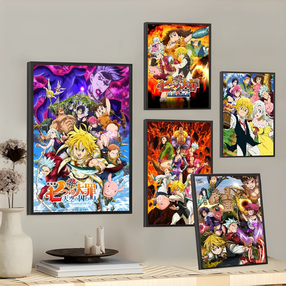 Anime S-Seven D-Deadly S-Sins Poster Home Living Room Wall Room Bed Bedroom Home Decoration Gift
Anime S-Seven D-Deadly S-Sins Poster Home Living Room Wall Room Bed Bedroom Home Decoration Gift