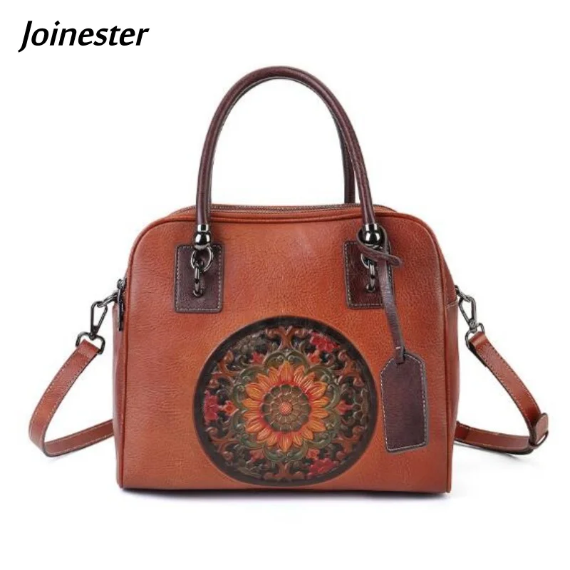 Сумка-тоут из натуральной тисненой кожи первого слоя в китайском ретро-стиле, универсальная наплечная сумка для женщин, для повседневного использования
Сумка-тоут из натуральной тисненой кожи первого слоя в китайском ретро-стиле, универсальная наплечная сумка для женщин, для повседневного использования