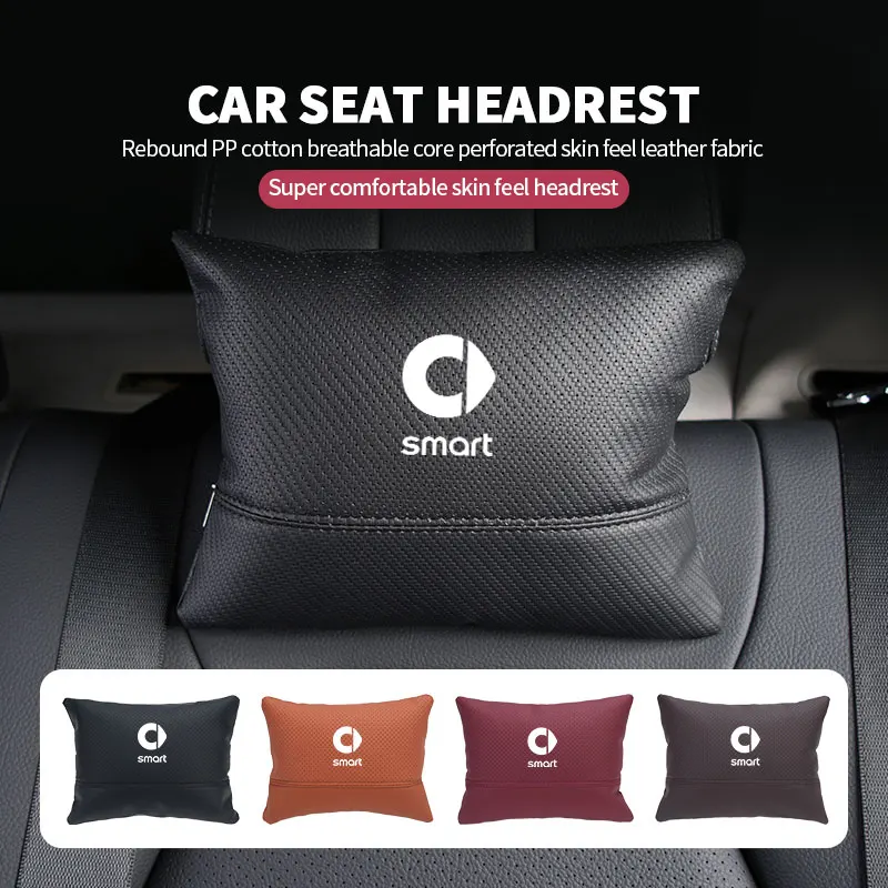 Car Rest Headrest Support Seat Lumbar Cushion Soft Neck Pillow For Smart Fortwo 451 450 453 Forfour Cabrio Crossblade ROADSTER
Car Rest Headrest Support Seat Lumbar Cushion Soft Neck Pillow For Smart Fortwo 451 450 453 Forfour Cabrio Crossblade ROADSTER