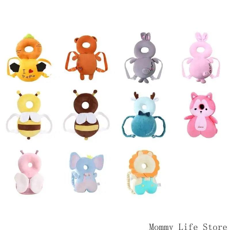 Breathable Baby Safety Cushion, Adjustable Head Guard & Back Support Pillow for Infants, for Crawling, Walking & Car Seats 
Breathable Baby Safety Cushion, Adjustable Head Guard & Back Support Pillow for Infants, for Crawling, Walking & Car Seats