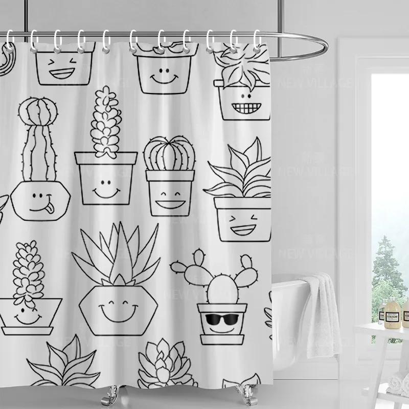 Домашние занавески для душа для ванной комнаты Decora, водонепроницаемая ткань, нескользящий коврик для ванной, водопоглощающая занавеска, современное скандинавское простое растение
Домашние занавески для душа для ванной комнаты Decora, водонепроницаемая ткань, нескользящий коврик для ванной, водопоглощающая занавеска, современное скандинавское простое растение