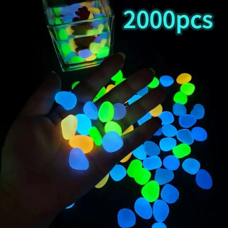 Luminous Stones Glow in The Dark Pebbles Glowing Stones Outdoor Walkways Home Garden Yard Decor Fish Tank Pebble Rocks
Luminous Stones Glow in The Dark Pebbles Glowing Stones Outdoor Walkways Home Garden Yard Decor Fish Tank Pebble Rocks