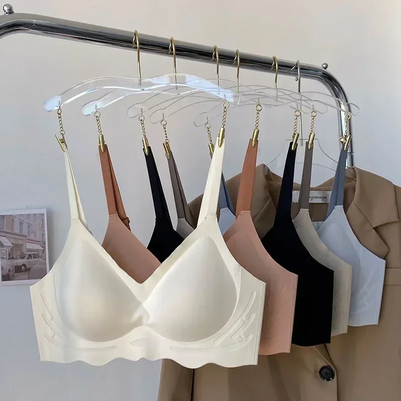Elastic Solid Color Bra Creative Design Sweet Solid Color Teen Girls Bra Breathable Sleeveless Seamless Training Bras
Elastic Solid Color Bra Creative Design Sweet Solid Color Teen Girls Bra Breathable Sleeveless Seamless Training Bras