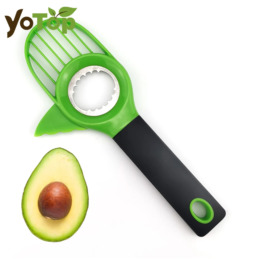 3-in-1 Multifunction Avocado Slicer Shea Stainless Steel Corator Separator Butter Fruit Peeler Plastic Knife Kitchen Fruit Tools
3-in-1 Multifunction Avocado Slicer Shea Stainless Steel Corator Separator Butter Fruit Peeler Plastic Knife Kitchen Fruit Tools