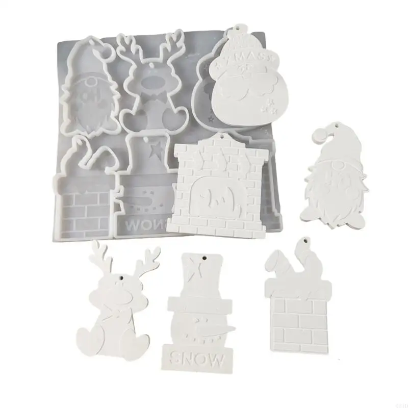 Versatile Christmas Decors Silicone Mold Easy Release Silicone Mold For Unique Christmas Themed Hanging Home Decorations
Versatile Christmas Decors Silicone Mold Easy Release Silicone Mold For Unique Christmas Themed Hanging Home Decorations