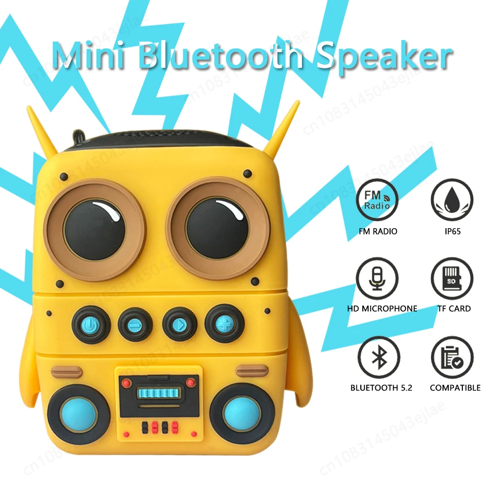 TK-200 Wireless Bluetooth Speaker IP65 Waterproof Portable Mini Speakers Support Memory Card HiFi Stereo Heavy Bass Speakers
TK-200 Wireless Bluetooth Speaker IP65 Waterproof Portable Mini Speakers Support Memory Card HiFi Stereo Heavy Bass Speakers