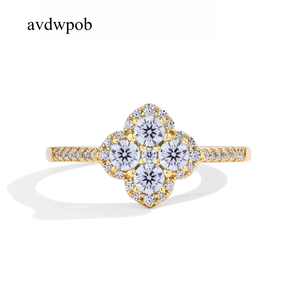 Avdwpob Classic Moissanite Rings For Women D Color VVS1 Real 925 Sterling Silver Engagement Wedding Party Exquisite FineJewelry
Avdwpob Classic Moissanite Rings For Women D Color VVS1 Real 925 Sterling Silver Engagement Wedding Party Exquisite FineJewelry
