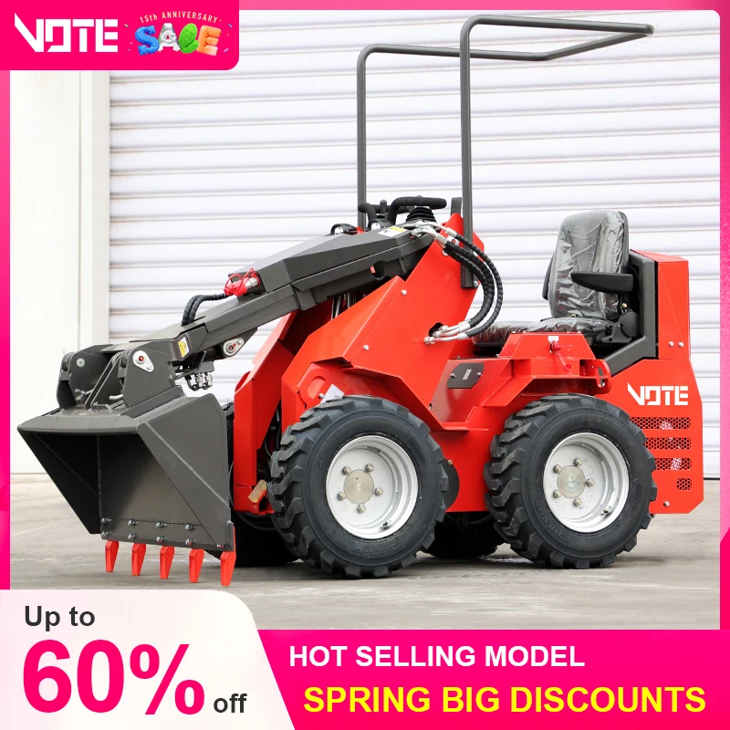 Mini Skid Steer Loader Epa Engine Wheel Track Bucket One-Year After-Sale Service Multi-Functional Skid Steer Loader customized
Mini Skid Steer Loader Epa Engine Wheel Track Bucket One-Year After-Sale Service Multi-Functional Skid Steer Loader customized