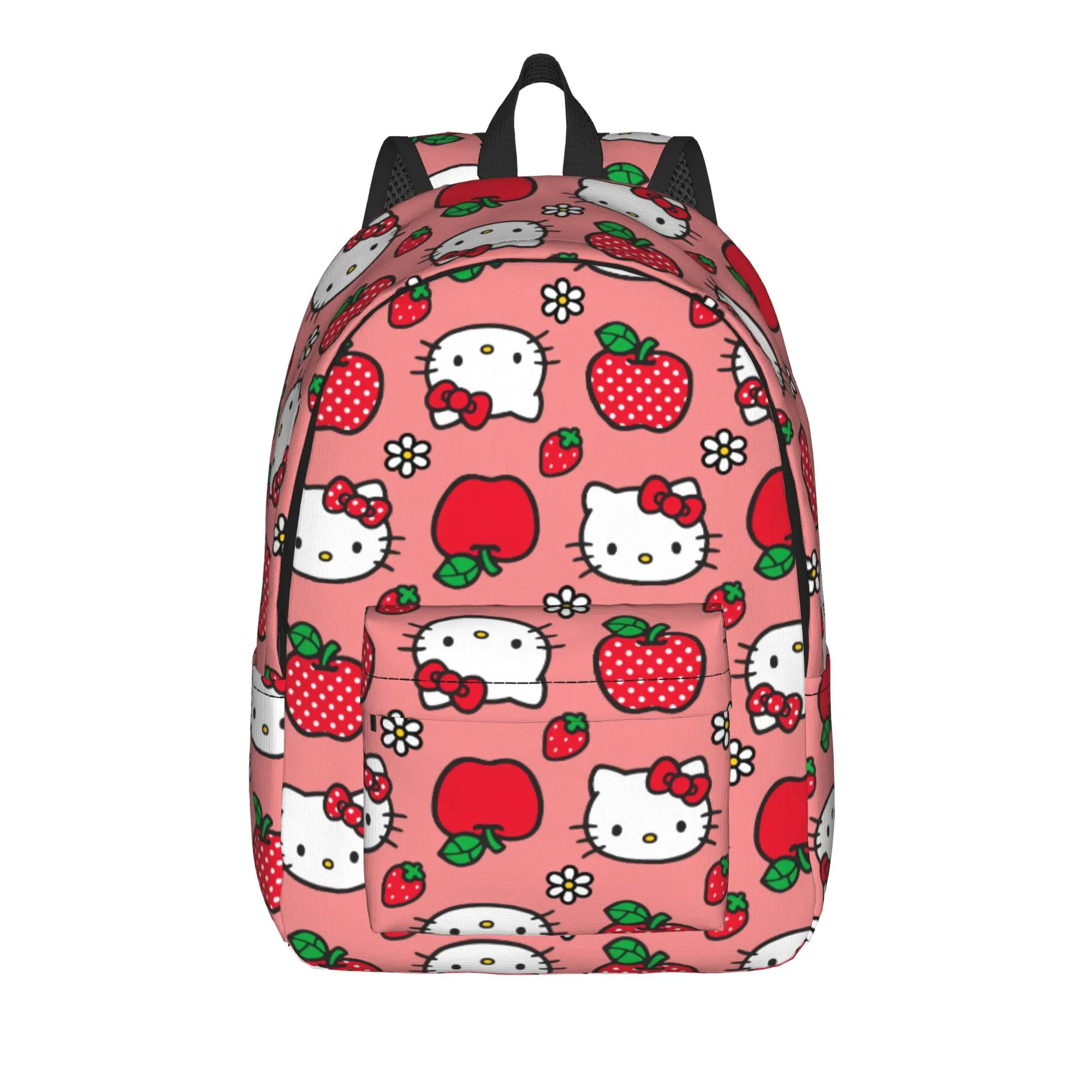 Hellos Kittys Strawberry Flower Fashion Backpack Durable Student Work Daypack for Men Women College Shoulder Bag
Hellos Kittys Strawberry Flower Fashion Backpack Durable Student Work Daypack for Men Women College Shoulder Bag