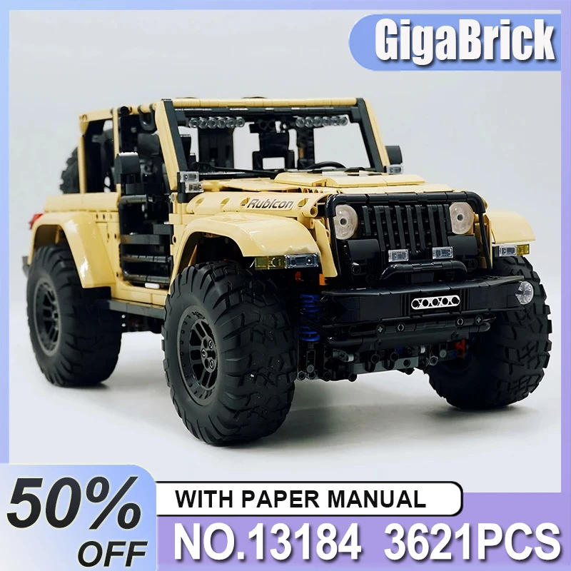 Mould King 13184 High Tech Car Toys APP/RC Motorized Wrangler SUV Car Model Building Block Brick Puzzle Kids Christmas Gift Toys
Mould King 13184 High Tech Car Toys APP/RC Motorized Wrangler SUV Car Model Building Block Brick Puzzle Kids Christmas Gift Toys