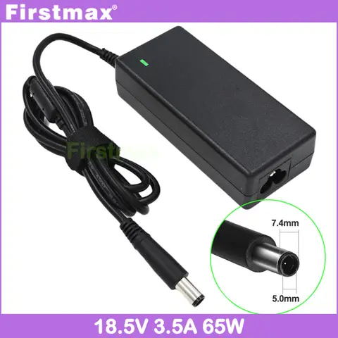 Fuente de alimentación de 65W, cargador de 18,5 V y 3,5a para HP EliteBook Revolve 810 G1 G2 G3 8310B 8310P PPP009D PPP009L-E PA-1650-02HC, adaptador de CA