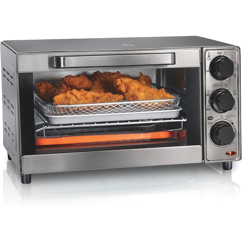 Air Fryer Toaster Oven Combo Powerful Circulation & Auto Shutoff Stainless Steel Air Fryer
Air Fryer Toaster Oven Combo Powerful Circulation & Auto Shutoff Stainless Steel Air Fryer