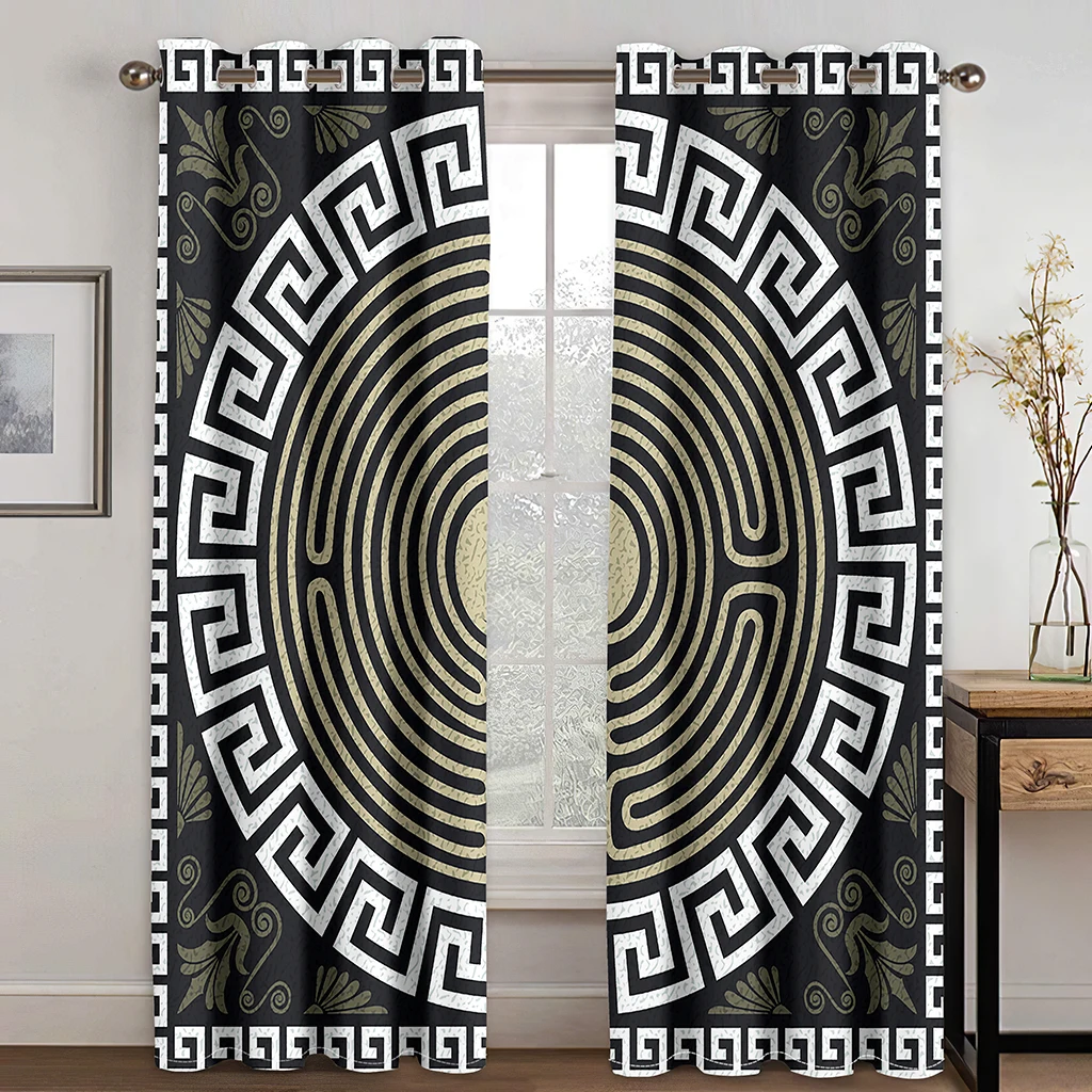 Wholesale Cheap Luxury Style Modern Black Gold cortinas Free Shipping 2Pieces Window Thin Curtains for Living Room Bedroom Drape
Wholesale Cheap Luxury Style Modern Black Gold cortinas Free Shipping 2Pieces Window Thin Curtains for Living Room Bedroom Drape