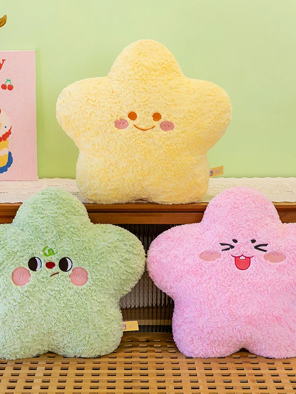 Hing Little Star Plu Toy Pillow Home Decor Sea Star Doll Five-Pointed Star Soft Cuddly Cuion Plaything for All Ages
Hing Little Star Plu Toy Pillow Home Decor Sea Star Doll Five-Pointed Star Soft Cuddly Cuion Plaything for All Ages