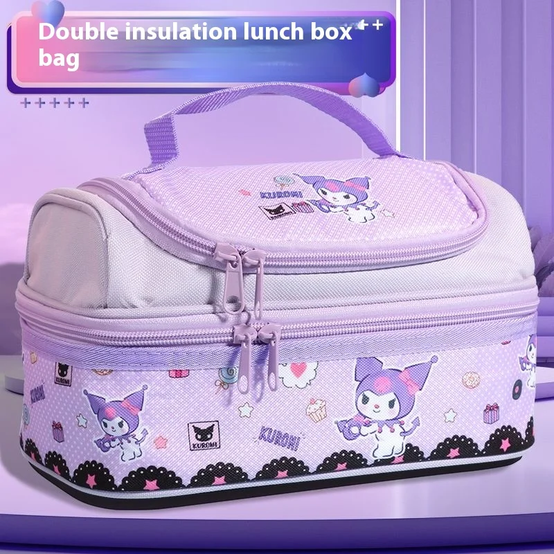 Sanrio мультфильм двухслойная изолированная водонепроницаемая сумка для обеда Bento просторный детский студенческий подарок милая сумка с аниме-дизайном для школы
Sanrio мультфильм двухслойная изолированная водонепроницаемая сумка для обеда Bento просторный детский студенческий подарок милая сумка с аниме-дизайном для школы