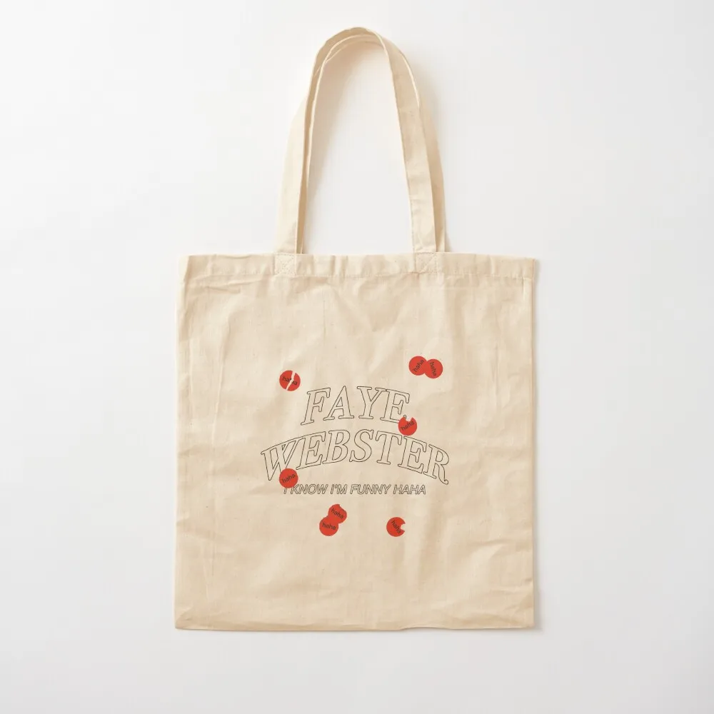 Faye Webster I Know I'm Funny Haha Album Tote Bag Big bag women shopping cart bags
Faye Webster I Know I'm Funny Haha Album Tote Bag Big bag women shopping cart bags