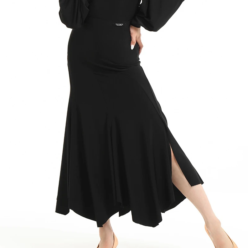 Ballroom Dance Skirt Women Tango Standard Practice Clothes Modern Dance Stage Clothing Black Long Skirt Female Dancewear VDL2081
Ballroom Dance Skirt Women Tango Standard Practice Clothes Modern Dance Stage Clothing Black Long Skirt Female Dancewear VDL2081