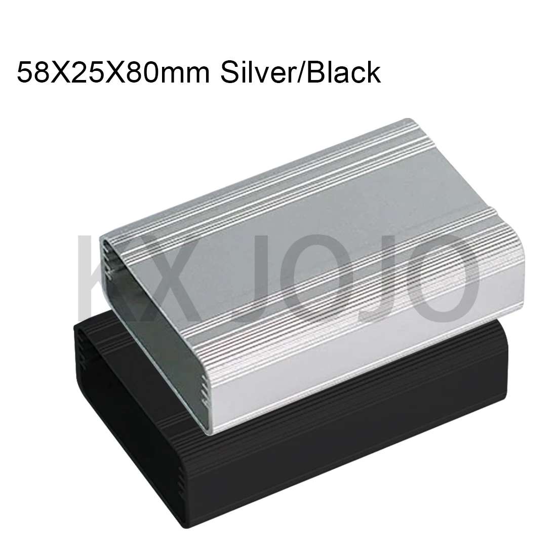 Aluminum Enclosure 58*25*80mm Integrated Case Waterproof Box Silver/Black Electronic Box DIY Power Housing Instrument
Aluminum Enclosure 58*25*80mm Integrated Case Waterproof Box Silver/Black Electronic Box DIY Power Housing Instrument