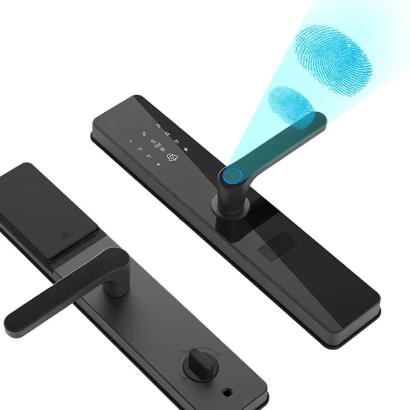 New high security electric digital fingerprint smart door lock with tuya Wifi mobile lock
New high security electric digital fingerprint smart door lock with tuya Wifi mobile lock