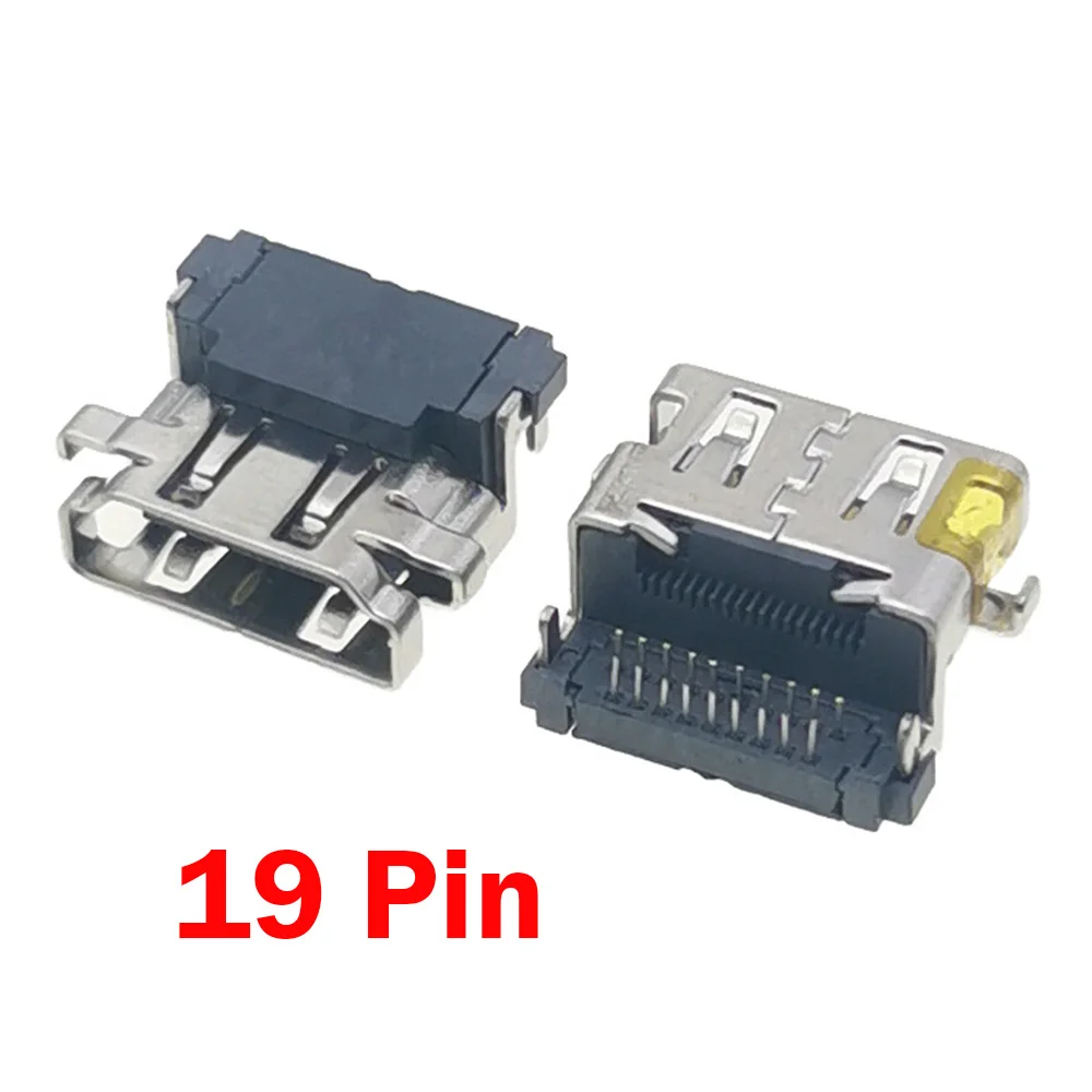 5pcs HDMI Jack 19Pin HD Interface Connector Port 19P HDMI-Compatible PCB Socket For Lenovo HP Laptop
5pcs HDMI Jack 19Pin HD Interface Connector Port 19P HDMI-Compatible PCB Socket For Lenovo HP Laptop