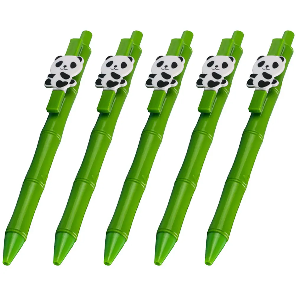 5Pcs Press Type Panda Gel Pen Smooth Wear Resistant Ink Writing Tool Lightweight Portable for Students Teachers Gifts
5Pcs Press Type Panda Gel Pen Smooth Wear Resistant Ink Writing Tool Lightweight Portable for Students Teachers Gifts