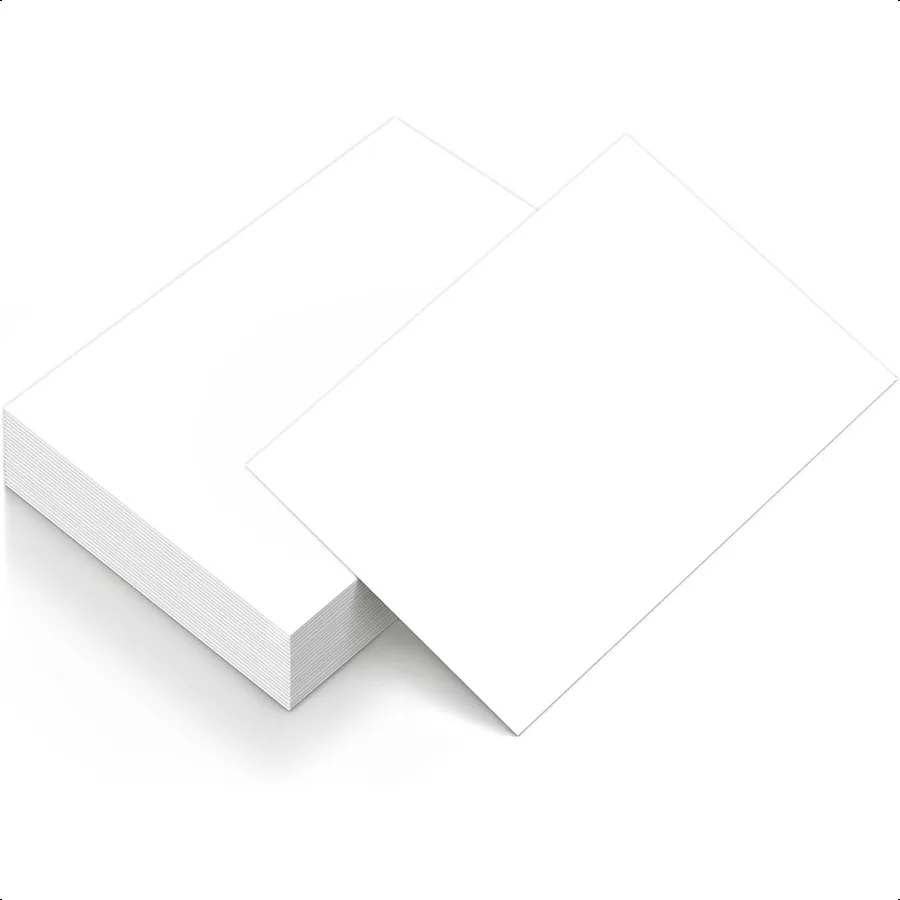 50 Sheets White Cardstock 8.5 x 11 Certificate Paper White Card Stock Printer Paper for Invitations Menus Wedding DIY Cards
50 Sheets White Cardstock 8.5 x 11 Certificate Paper White Card Stock Printer Paper for Invitations Menus Wedding DIY Cards