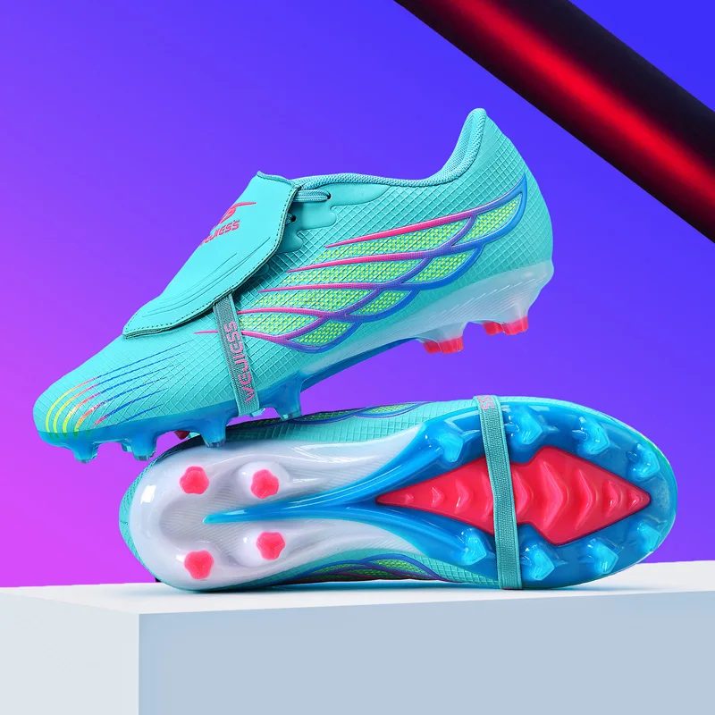 Grass Football Shoes with Chopsticks And Long Nails Children's Football Shoes Rubber Nails Soccer Shoes Sports Footwear
Grass Football Shoes with Chopsticks And Long Nails Children's Football Shoes Rubber Nails Soccer Shoes Sports Footwear