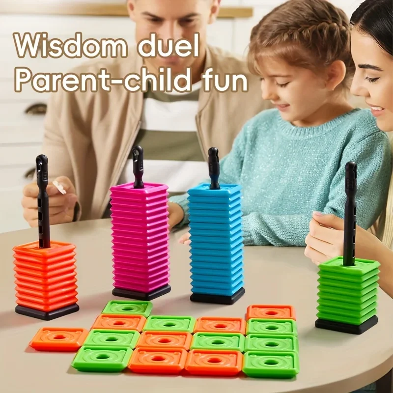 Montessori Toys Interactive Desktop Strategy Game with Colorful Pieces Strategy Board Portable Five-in-a-Row for Kids and Adults
Montessori Toys Interactive Desktop Strategy Game with Colorful Pieces Strategy Board Portable Five-in-a-Row for Kids and Adults