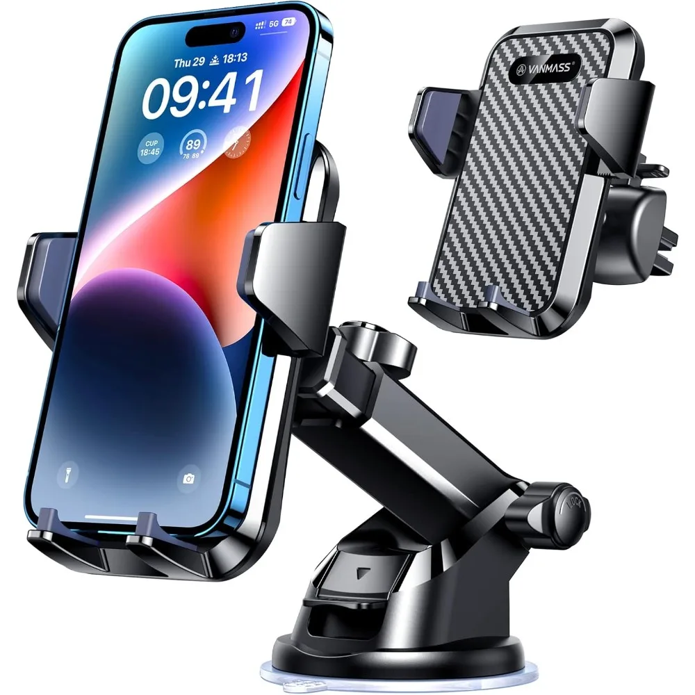 【85+LBS Strongest Suction & Military-Grade 2025 Ultimate Car Phone Mount【Patent & Safety Certs】 Cell Phone Holder Truck Desk fo
【85+LBS Strongest Suction & Military-Grade 2025 Ultimate Car Phone Mount【Patent & Safety Certs】 Cell Phone Holder Truck Desk fo