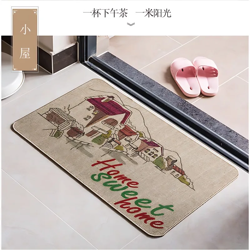 Льняной ковер напольный коврик Дверной коврик Кухонный нескользящий резиновый напольный коврик
Льняной ковер напольный коврик Дверной коврик Кухонный нескользящий резиновый напольный коврик