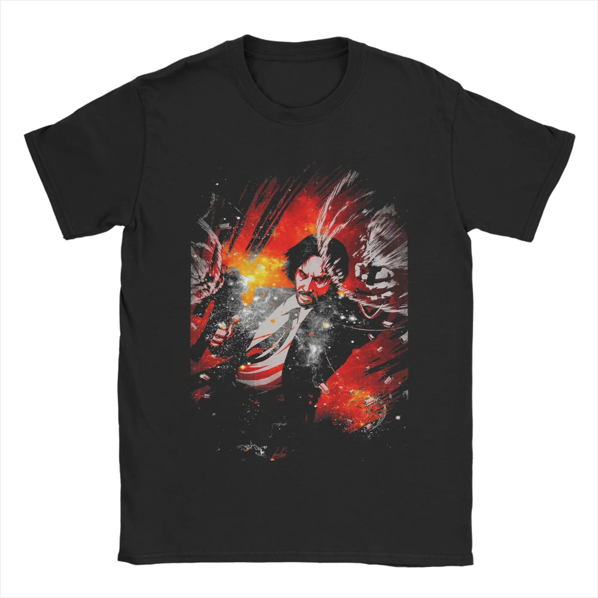 Men T-Shirts JOHN WICK Vintage Pure Cotton Tee Shirt Short Sleeve T Shirts Round Collar Clothes Original
Men T-Shirts JOHN WICK Vintage Pure Cotton Tee Shirt Short Sleeve T Shirts Round Collar Clothes Original